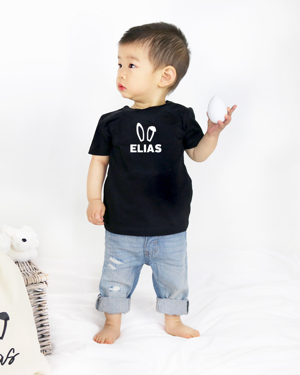 Name Block Bunny | Tee