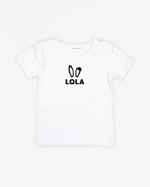 Name Block Bunny | Tee
