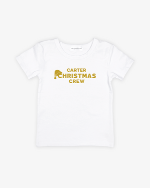 Name Christmas Crew | Tee
